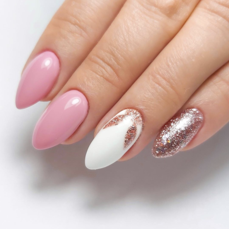 Różowe Paznokcie - TOP 23 Dziewczęce Inspiracje na Manicure Które ...